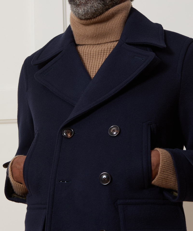 Italian Wool-Alpaca Peacoat 3