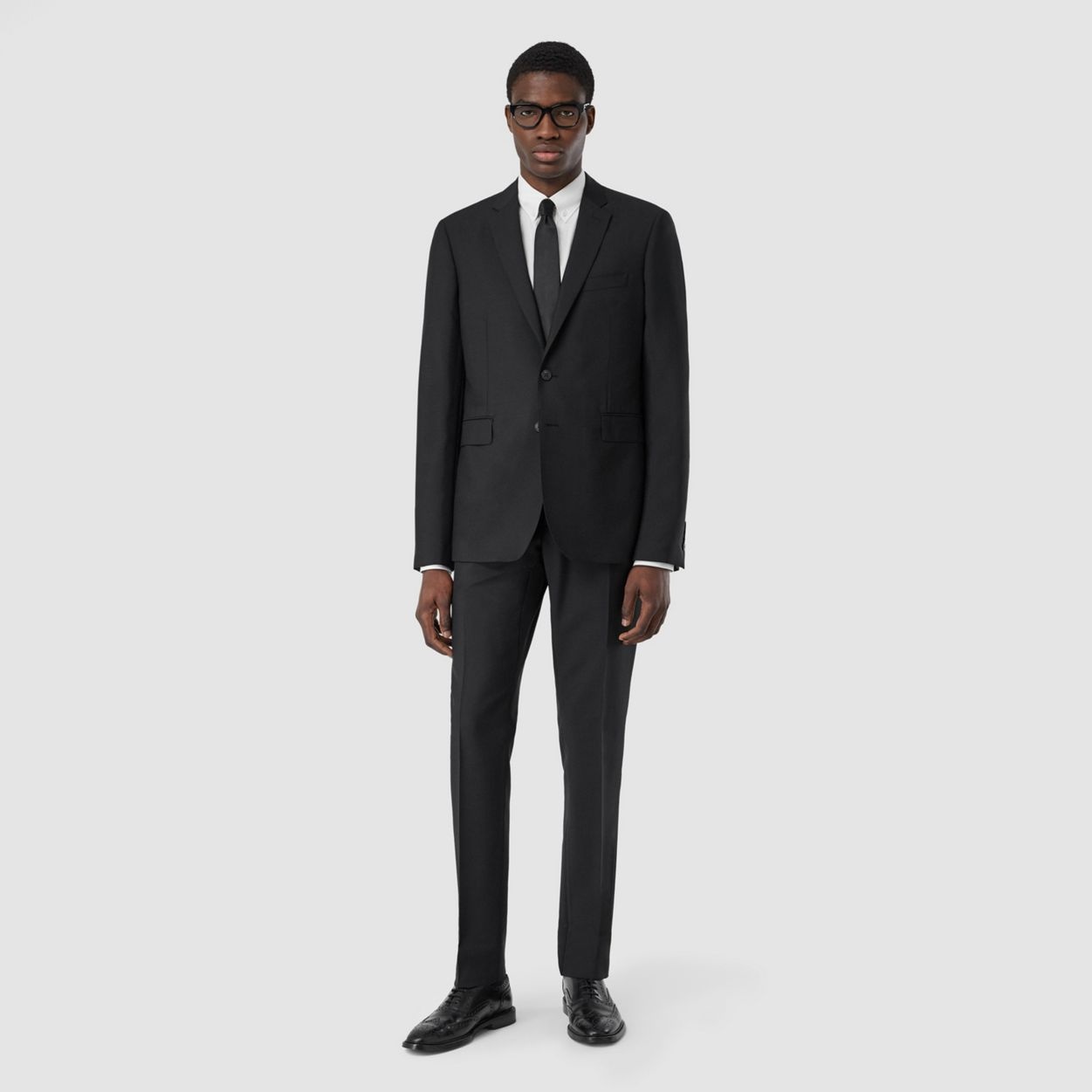 Slim Fit Wool Mohair Suit - 2