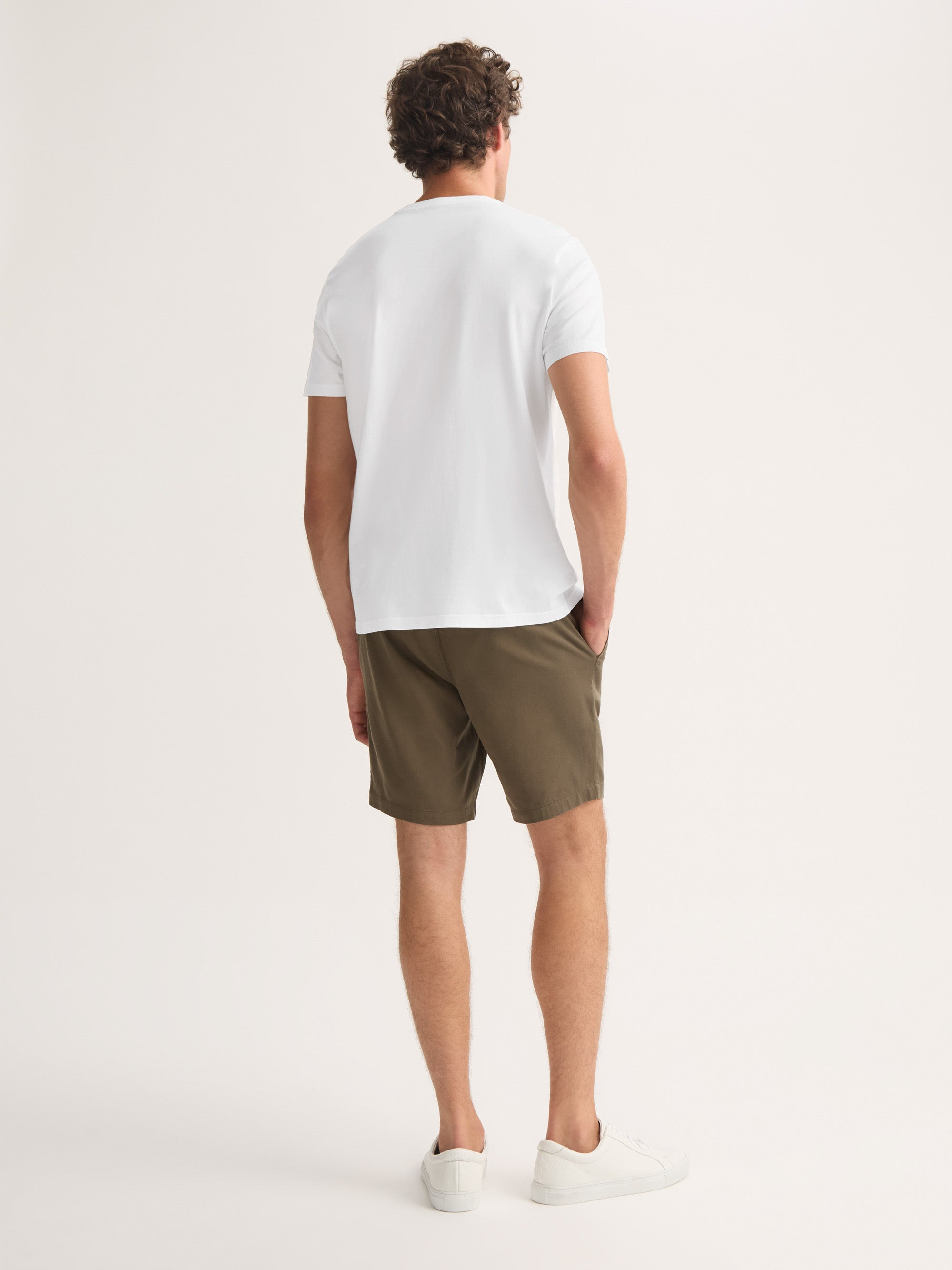 Men's T-Shirt Barny Pima Cotton White - 3