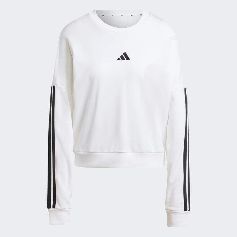 Essentials 3-Stripes French Terry Sweatshirt - 1