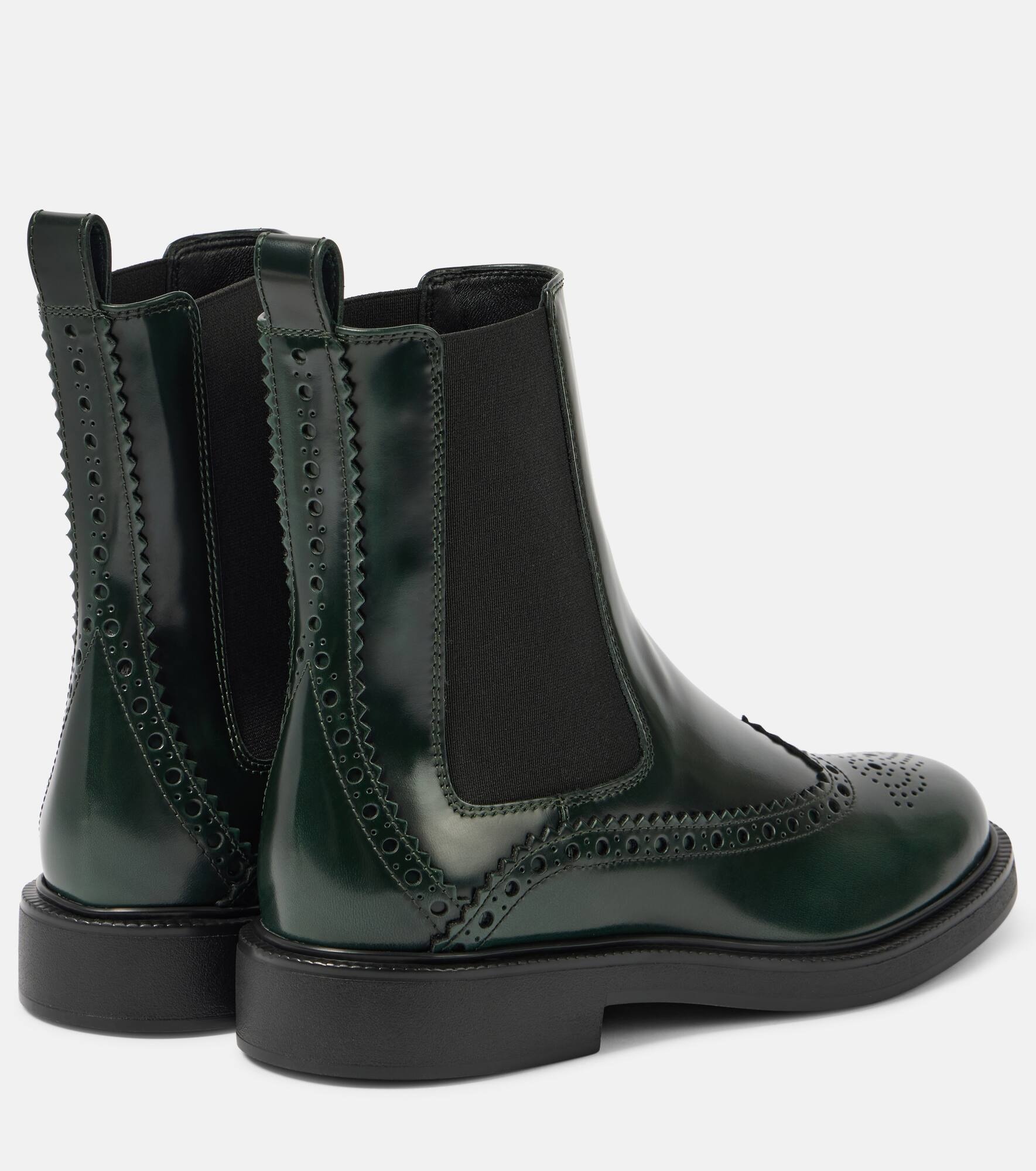 Leather Chelsea boots - 3