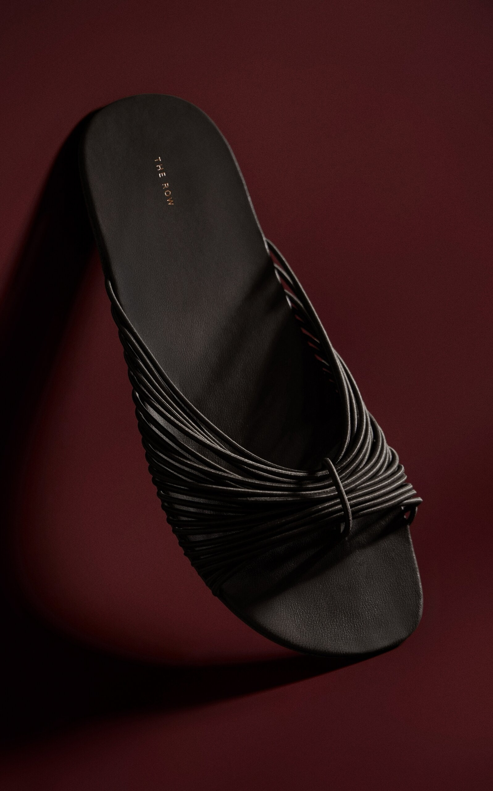 Sara Gathered Thong Sandals black - 2