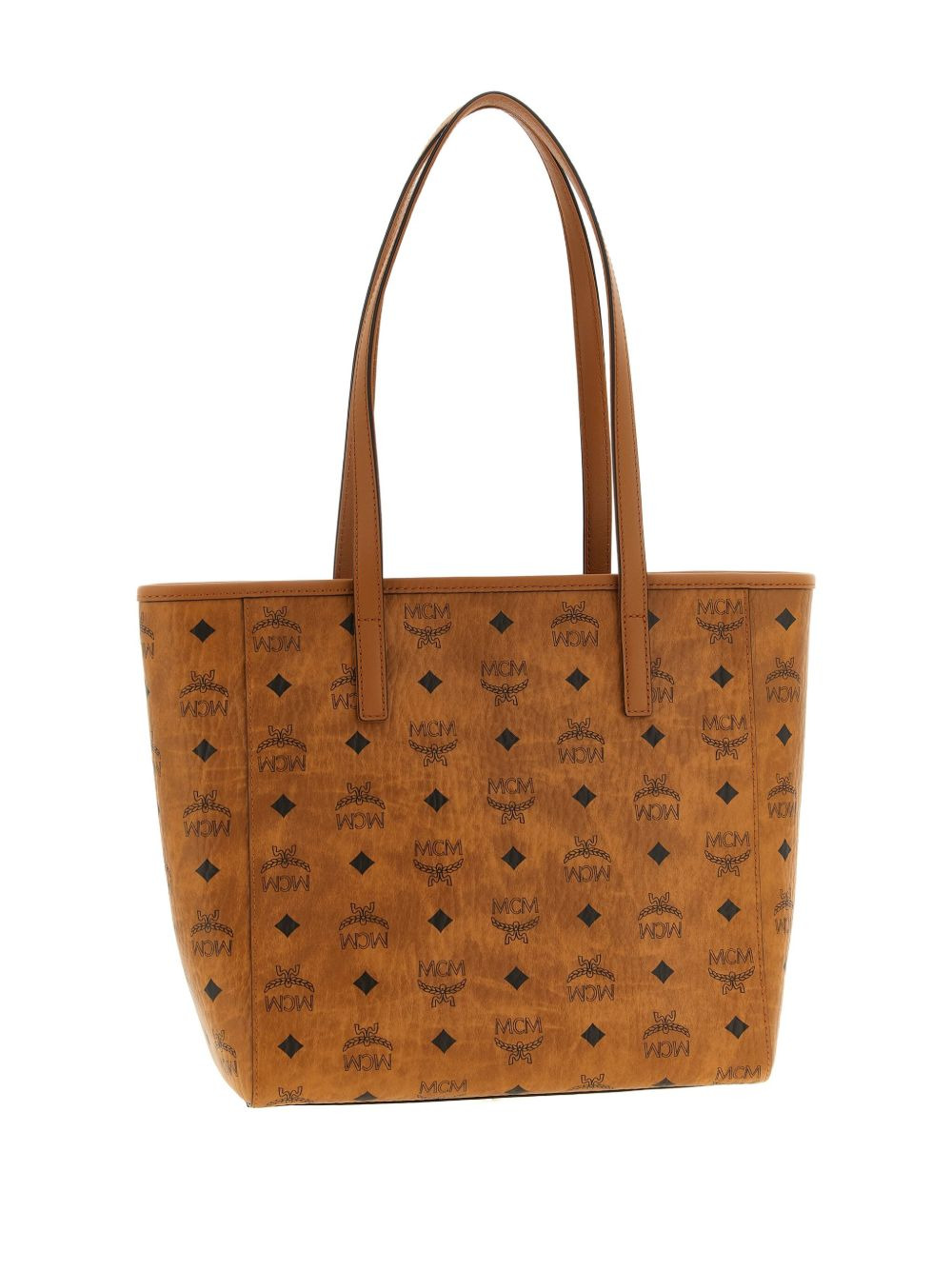 small Toni Visetos-monogram canvas tote bag - 2