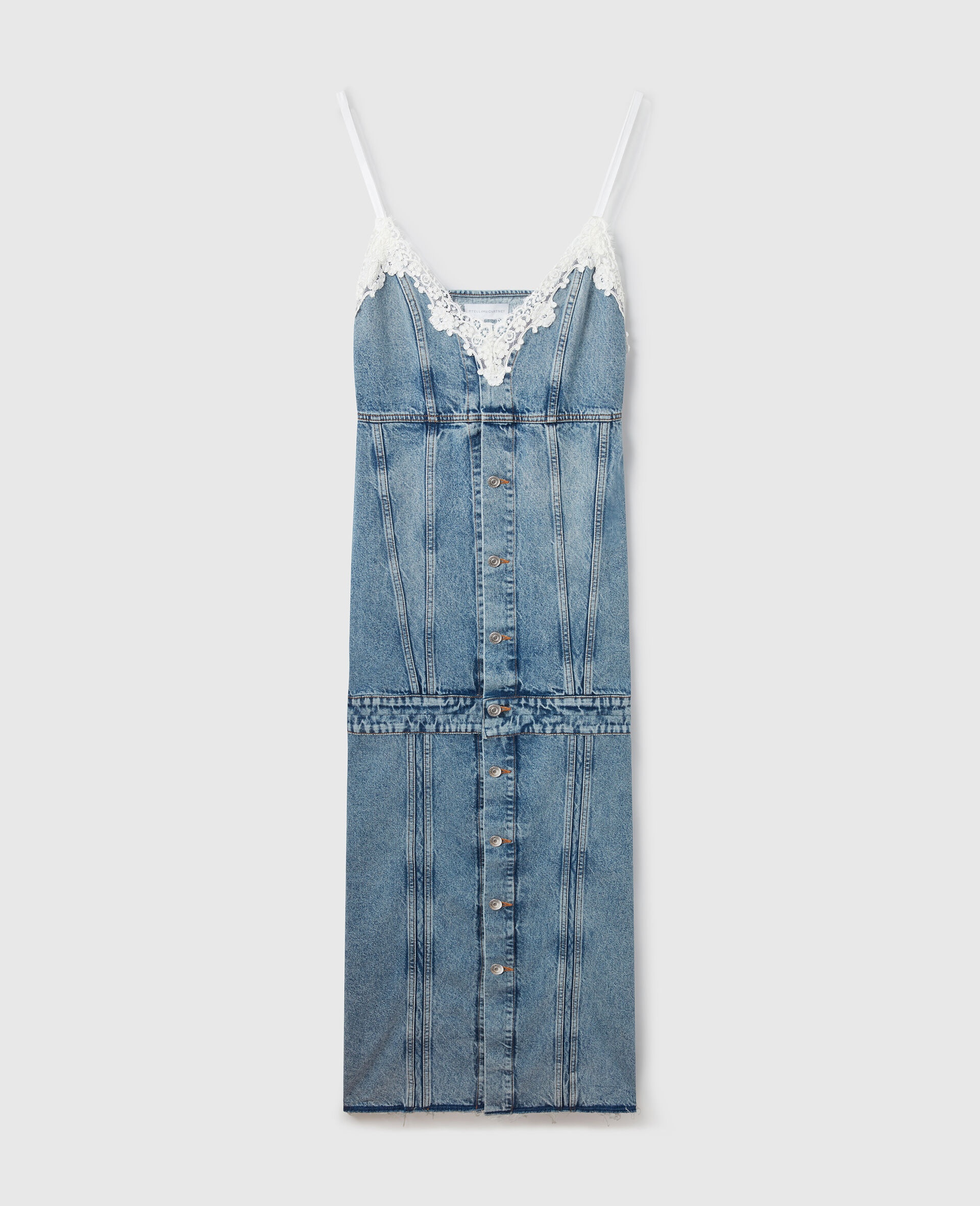 Vintage Wash V-Neck Maxi Dress - 1