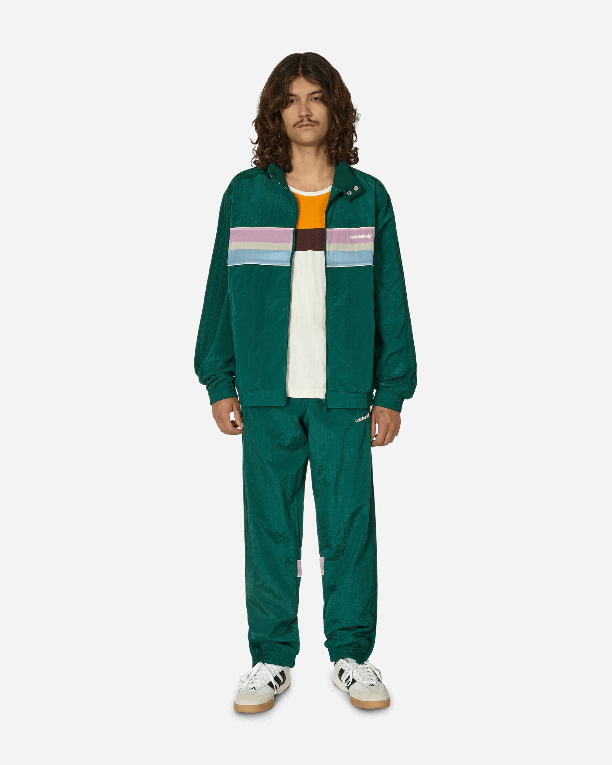 80s Woven Track Pants Collegiate Green - 4