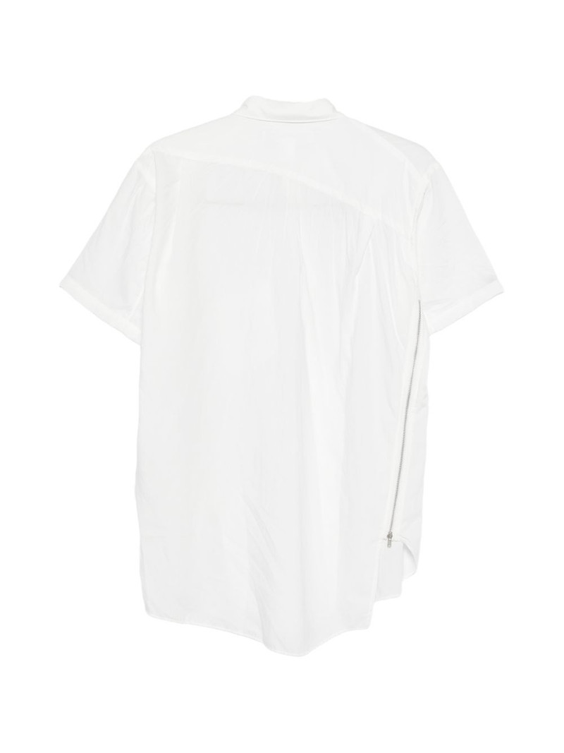Comme des Garçons SHIRT zip-detail shirt outlook