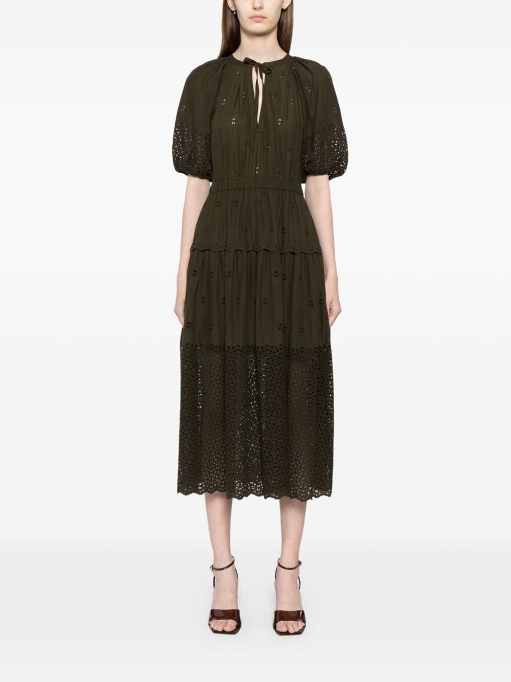 Nova cotton midi dress - 2