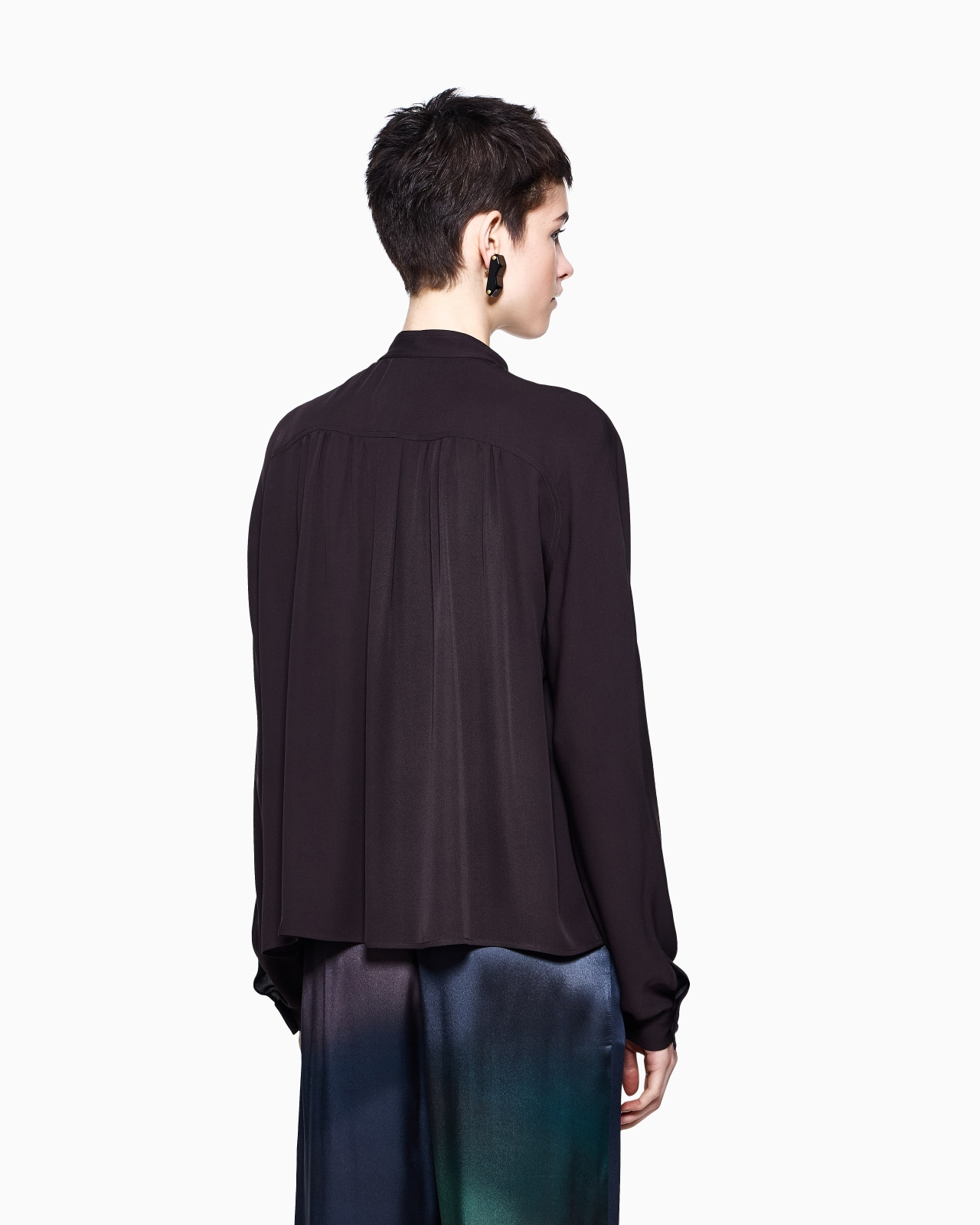 TRIPLE SILK GEORGETTE SHIRT - 3