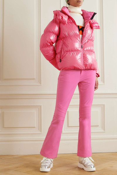 PERFECT MOMENT January hooded quilted glossed-shell down ski jacket outlook