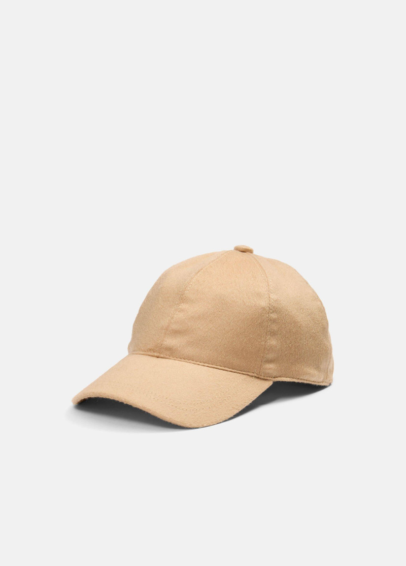 Cashmere Baseball Cap 1