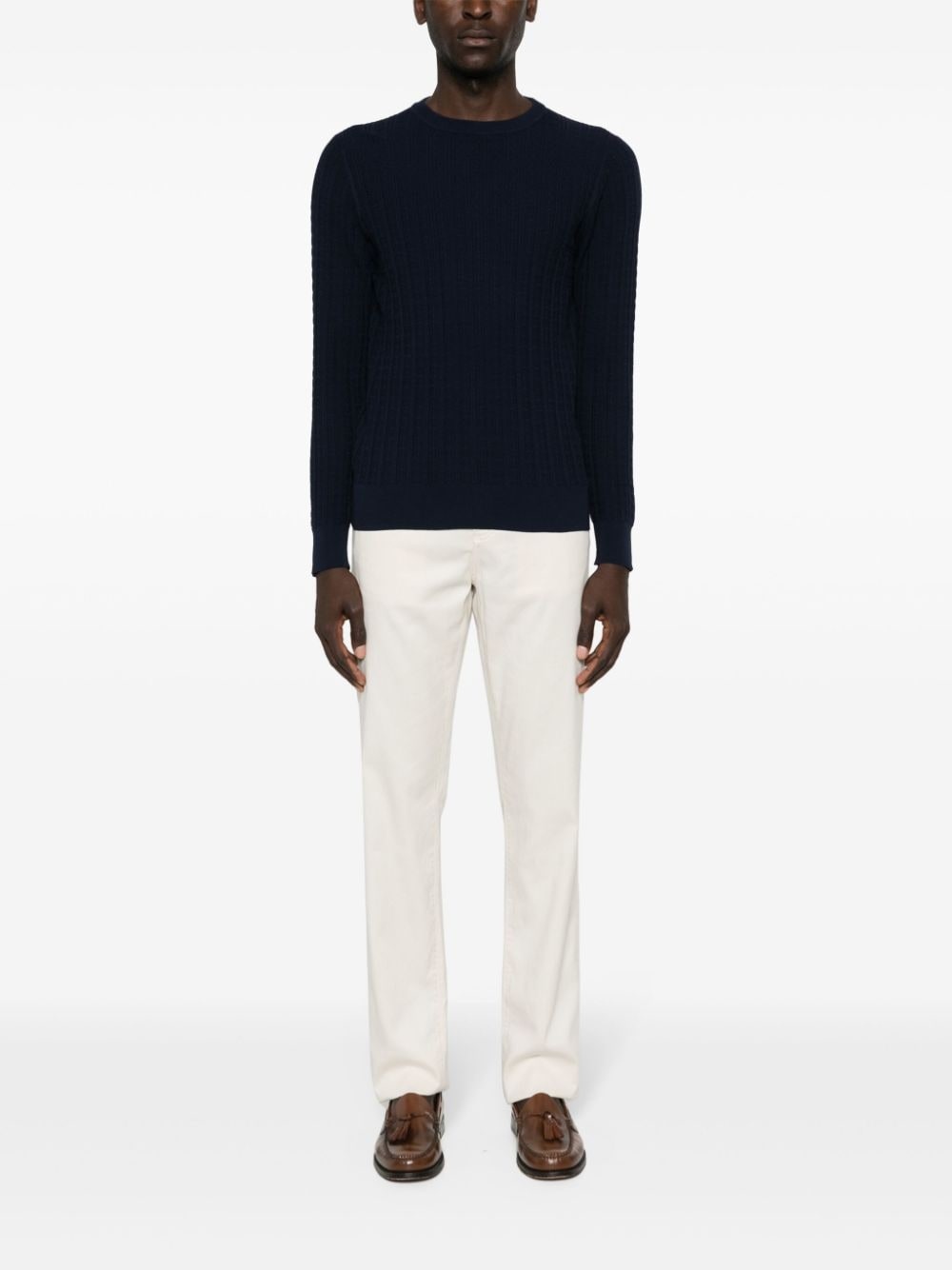 geometric-pattern jumper - 2