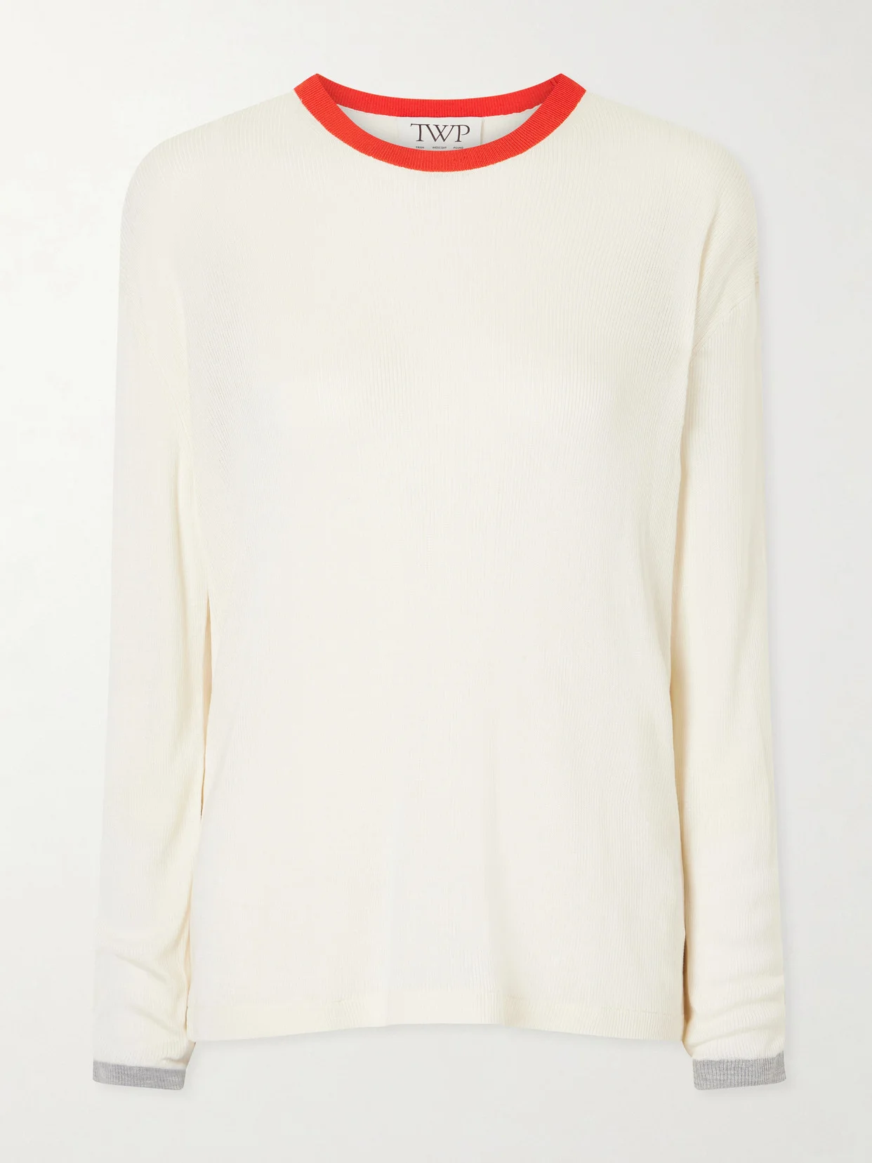 Ribbed Jersey T-shirt - 1
