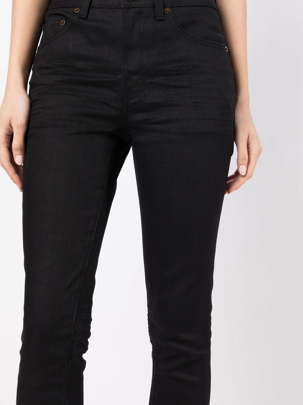 mid-rise skinny jeans - 5