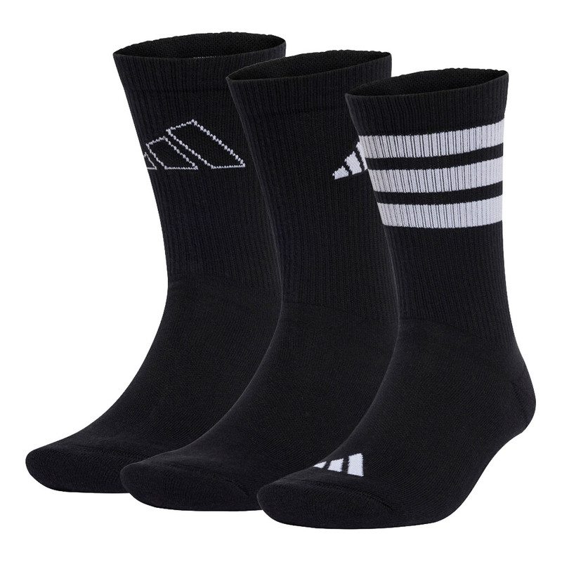 adidas Logo Socks 3 Pack 'Black' JI6315 1