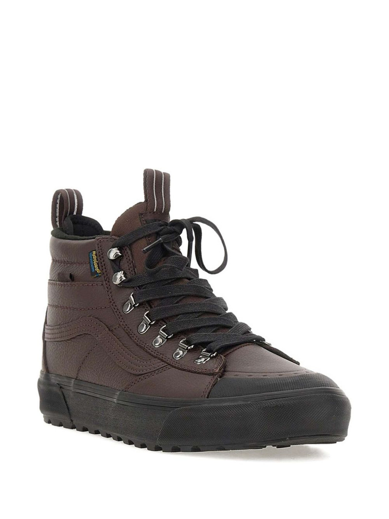 Vans leather high-top sneakers outlook