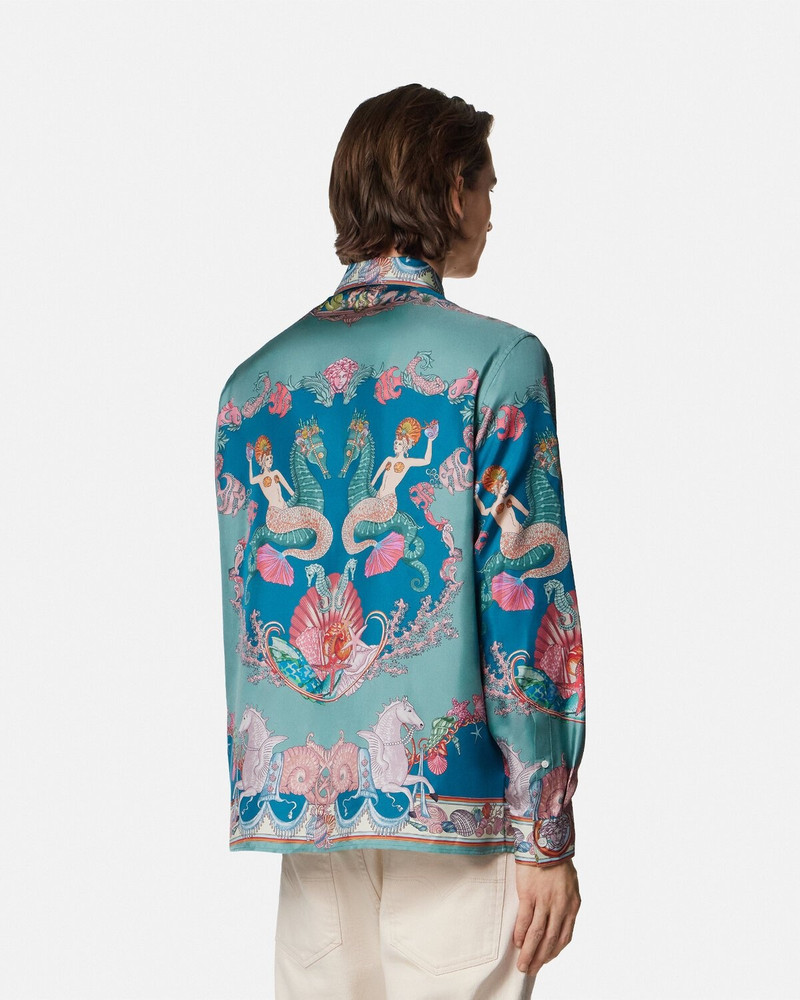 Coral Theatre Silk Shirt 5