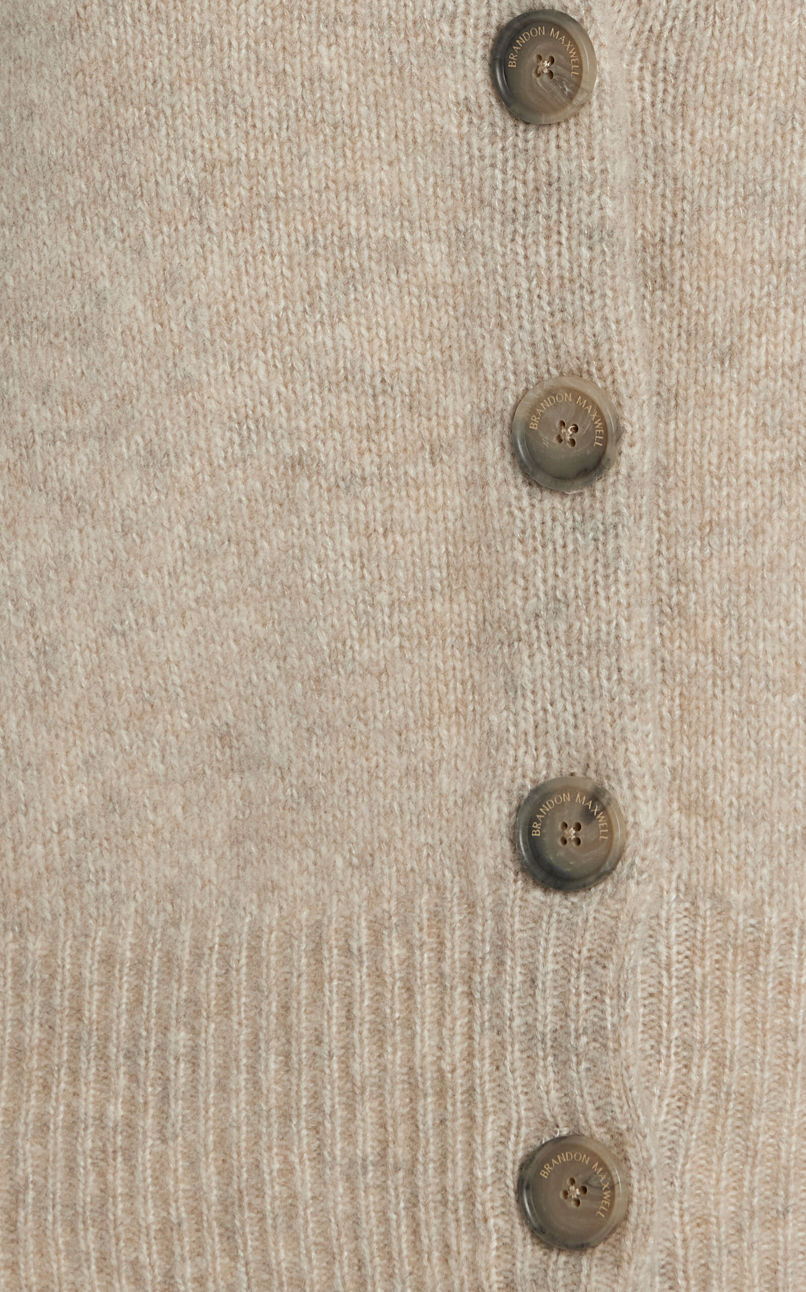 The Sloane Cashmere-Silk Cardigan taupe - 6