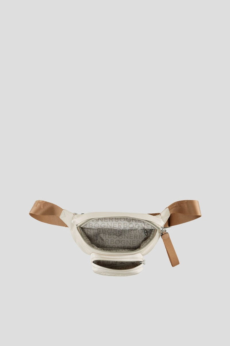 Morzine Runa Belt bag in Cream 4