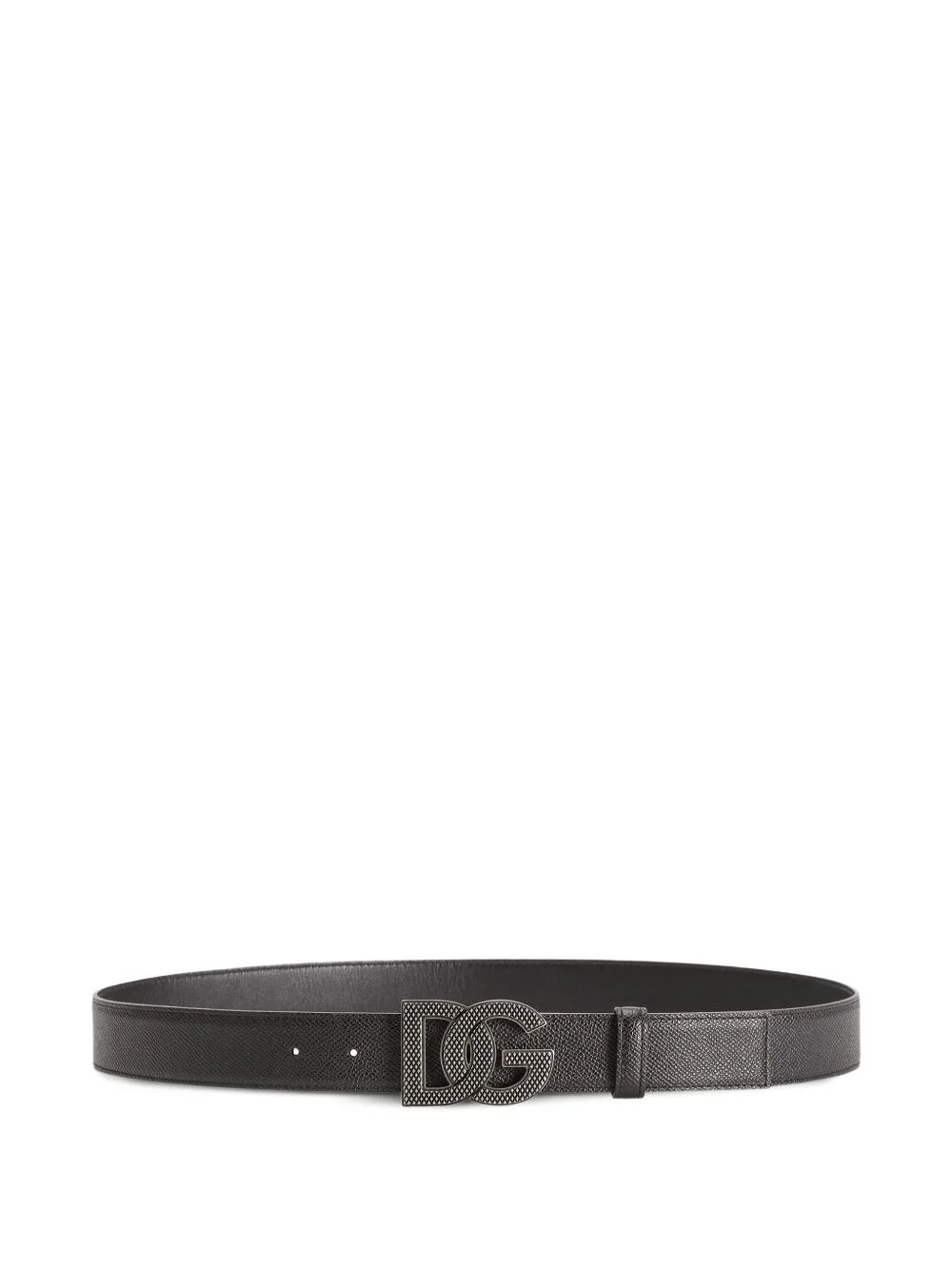 logo-embellished leather belt - 1