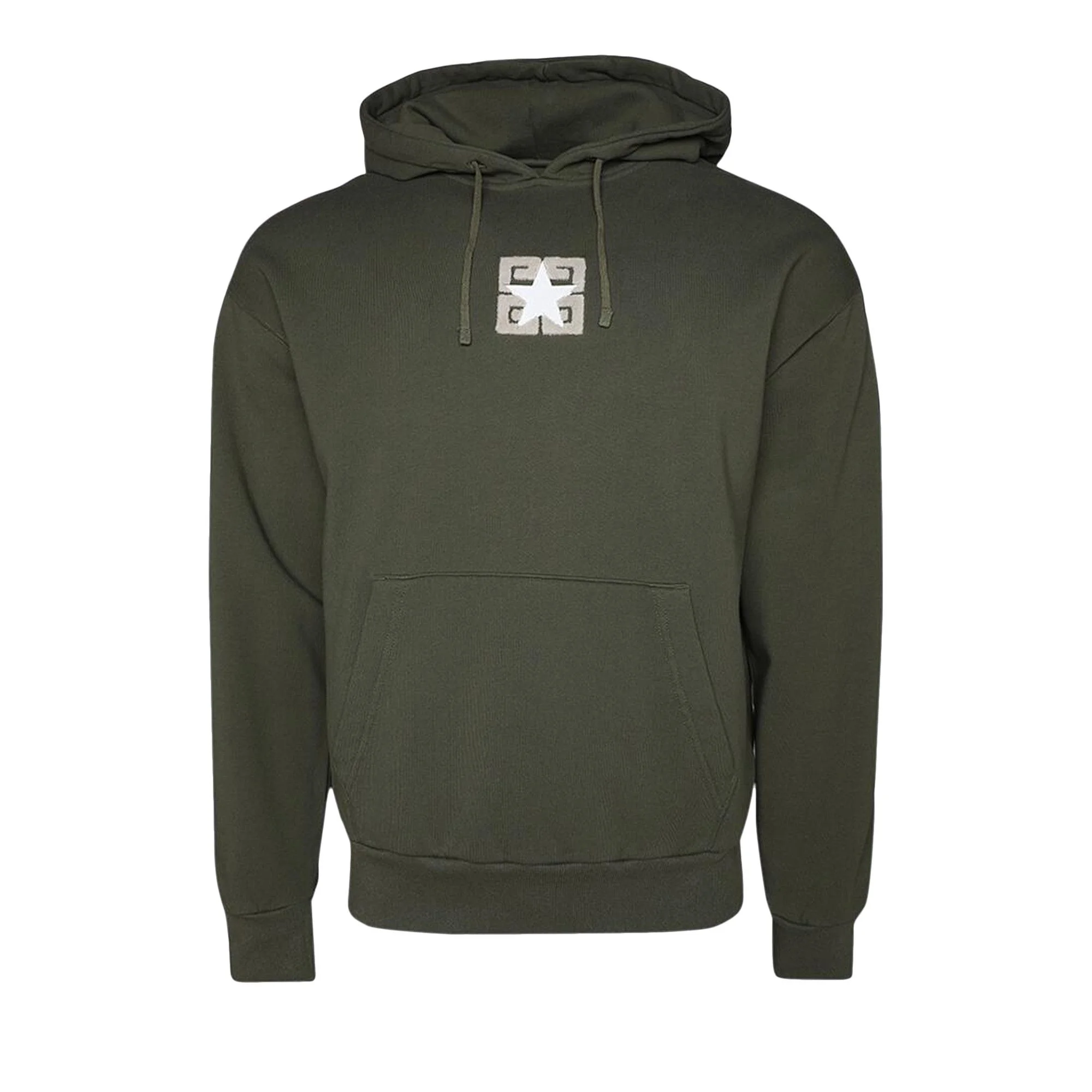 Givenchy Boxy Fit Hoodie 'Olive Green' - 1