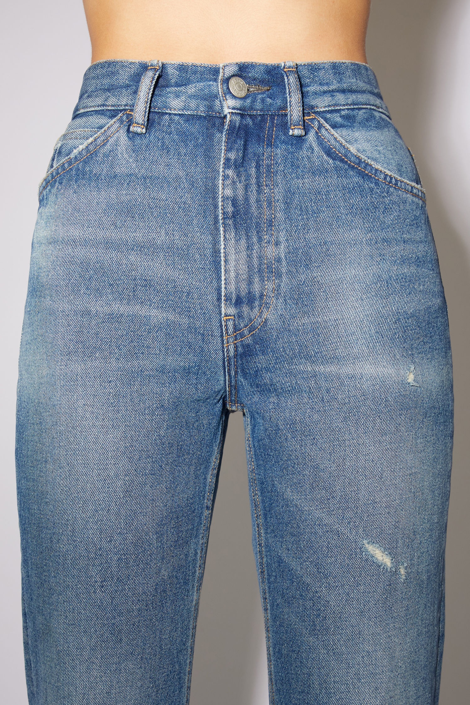 Bootcut fit jeans - Mid Blue - 5