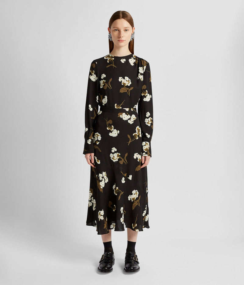 Erdem LONG SLEEVE DRAPE TOP outlook