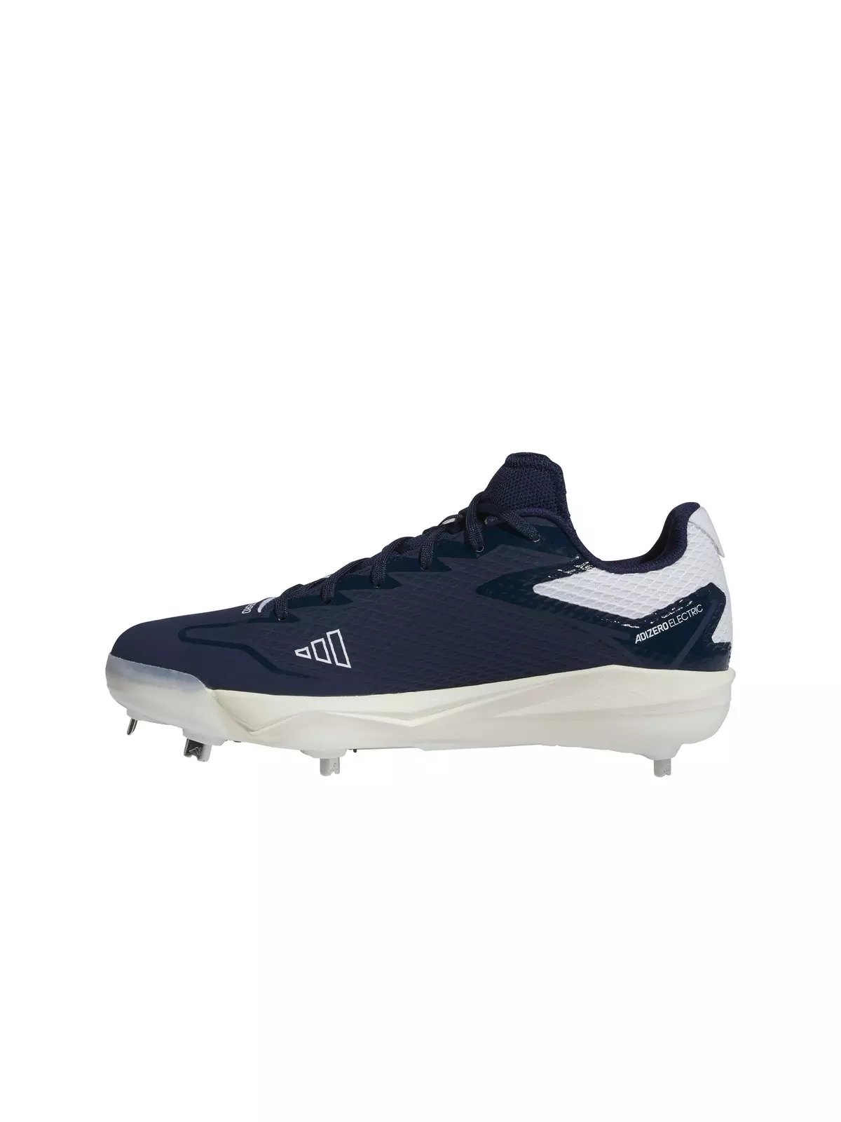 Adizero Electric "Team Navy Blue 2/Ftwr White/Team Navy Blue 2" Men's Baseball Cleat - 2