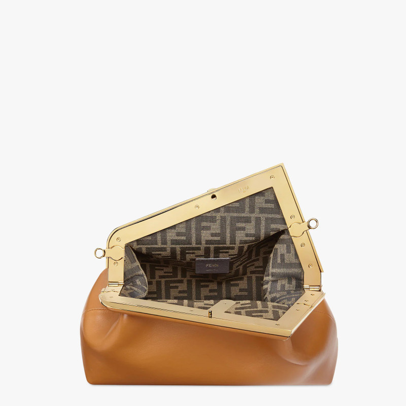 Brown leather bag 4