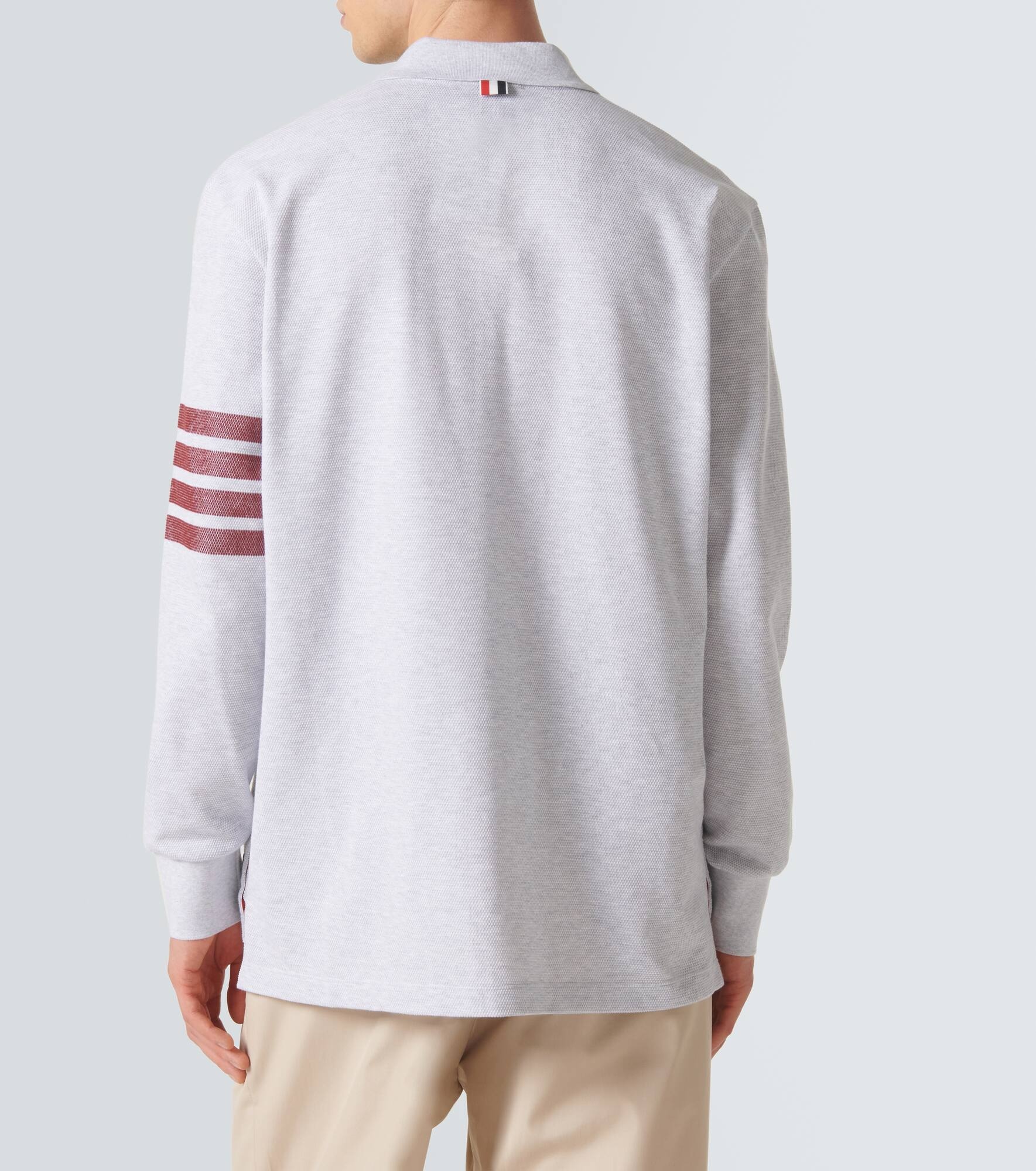 4-Bar cotton polo shirt - 4