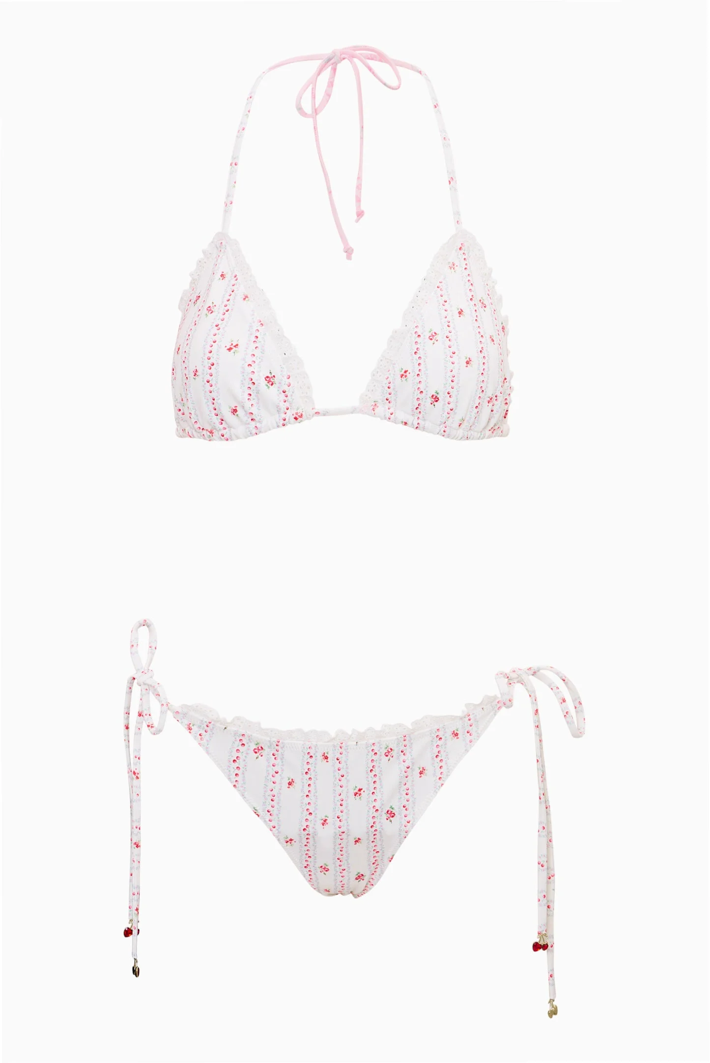 Harbor Cherry Stripe Bikini - 1