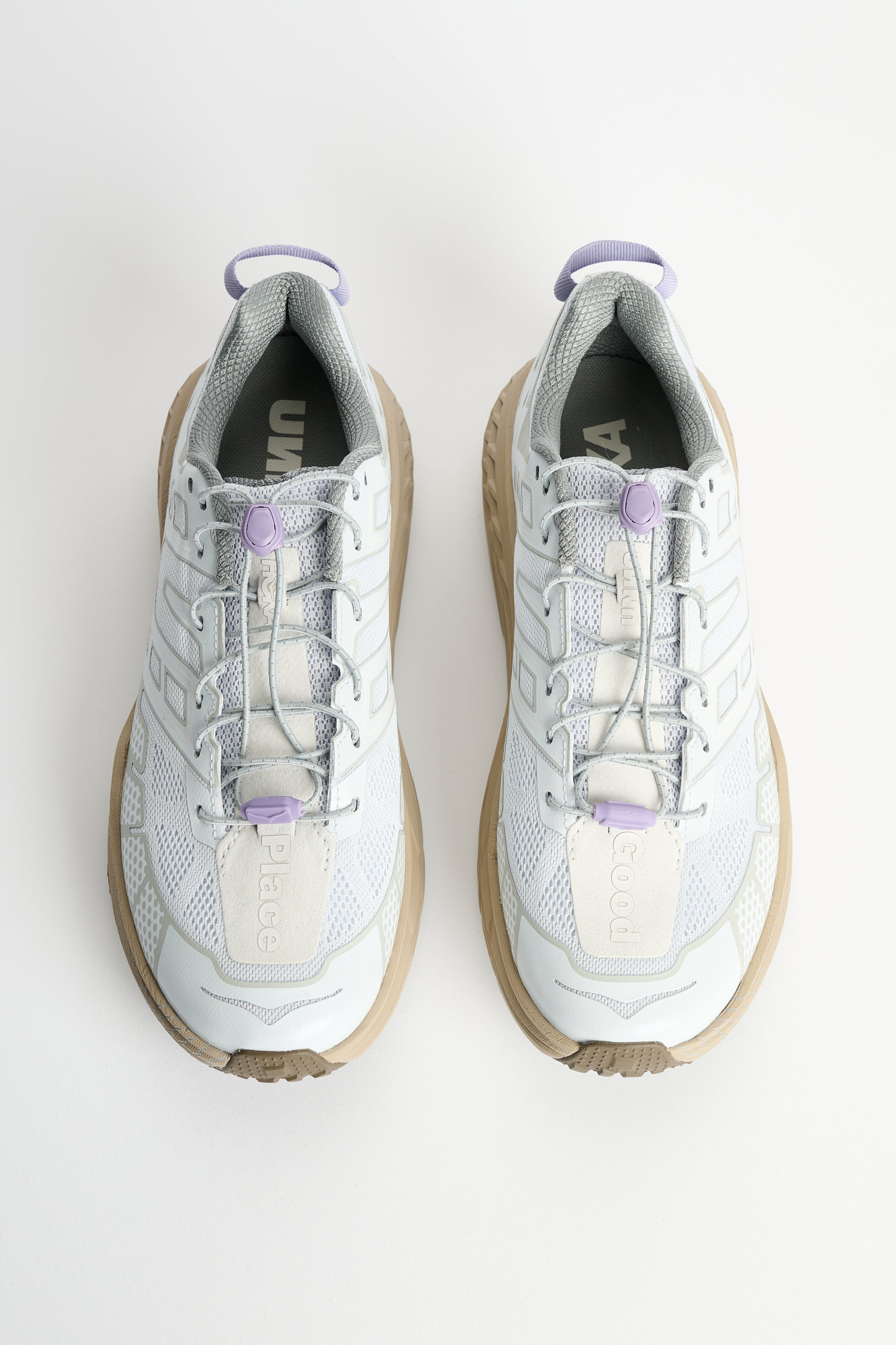 HOKA X UNNA U SPEEDGOAT 2 SEA ICE / COSMIC GREY - 3