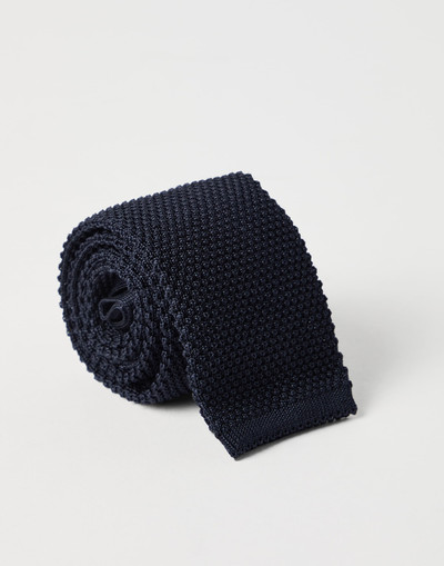 Brunello Cucinelli Silk knit tie outlook
