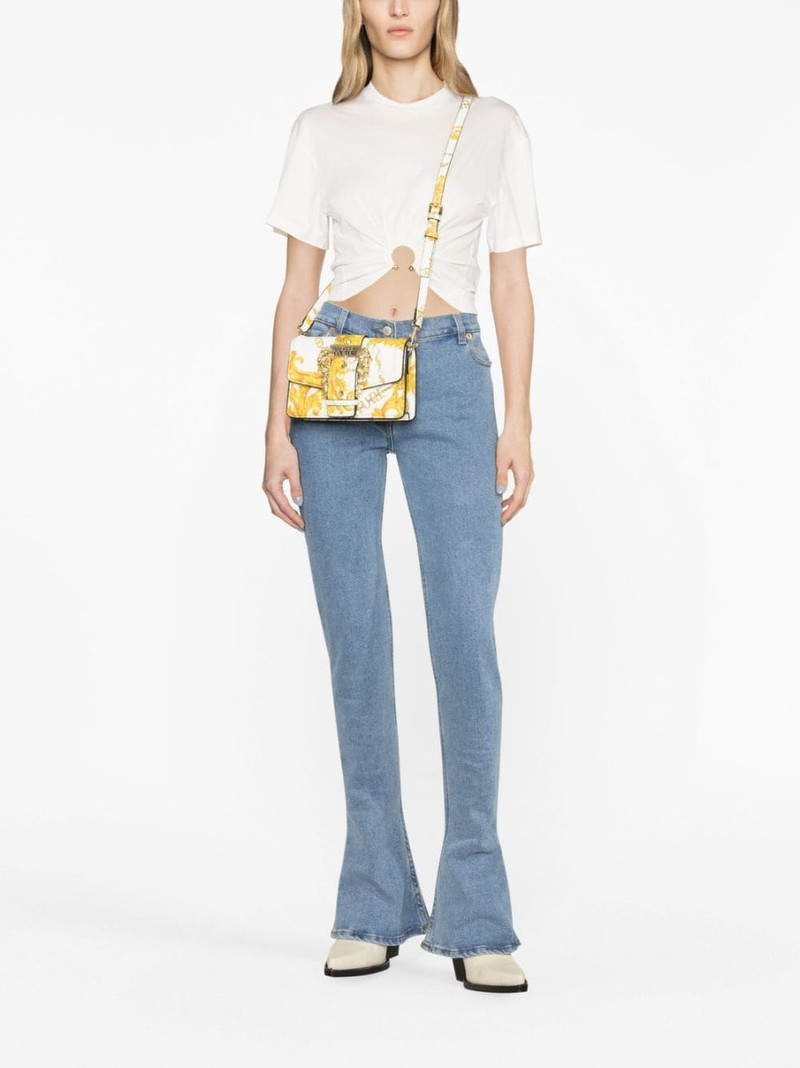 VERSACE JEANS COUTURE Chain Couture-print crossbody bag outlook