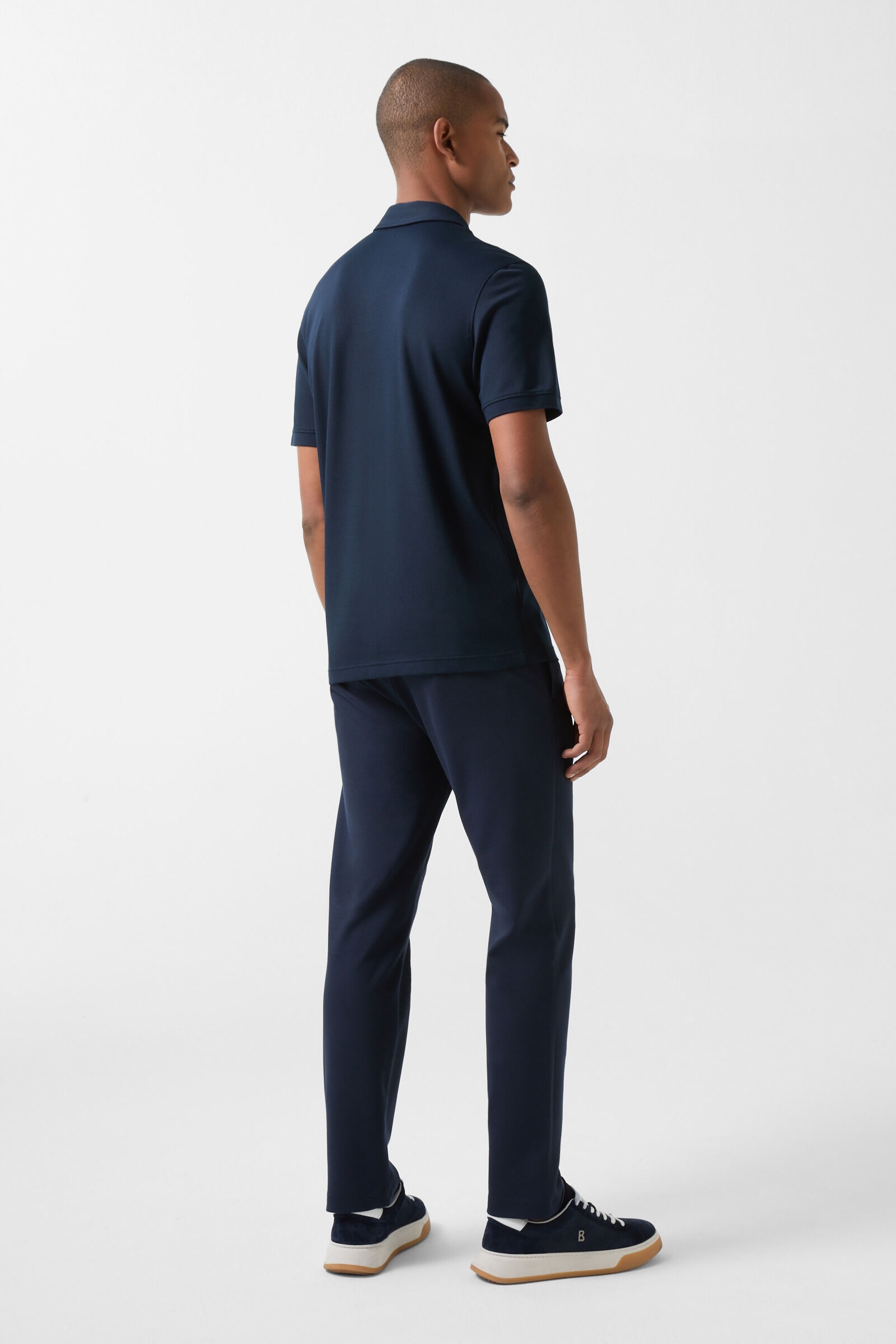Timo Polo shirt in Navy blue - 3
