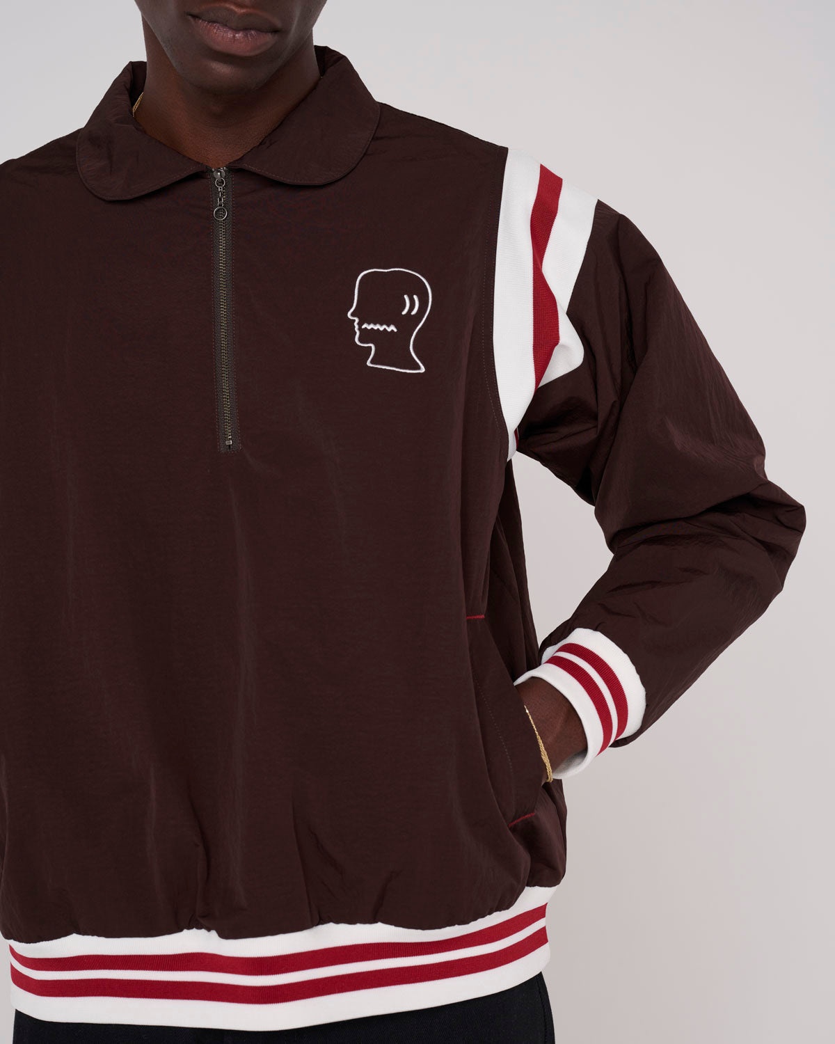 Coaches Jacket - Brown - 7