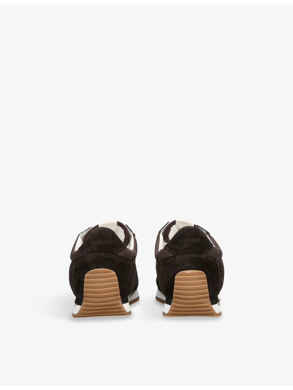 Sport Woven and Suede Low-Top Trainers - 4