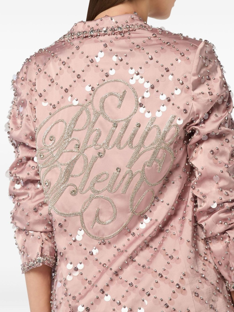 sequin-embellished blazer 5
