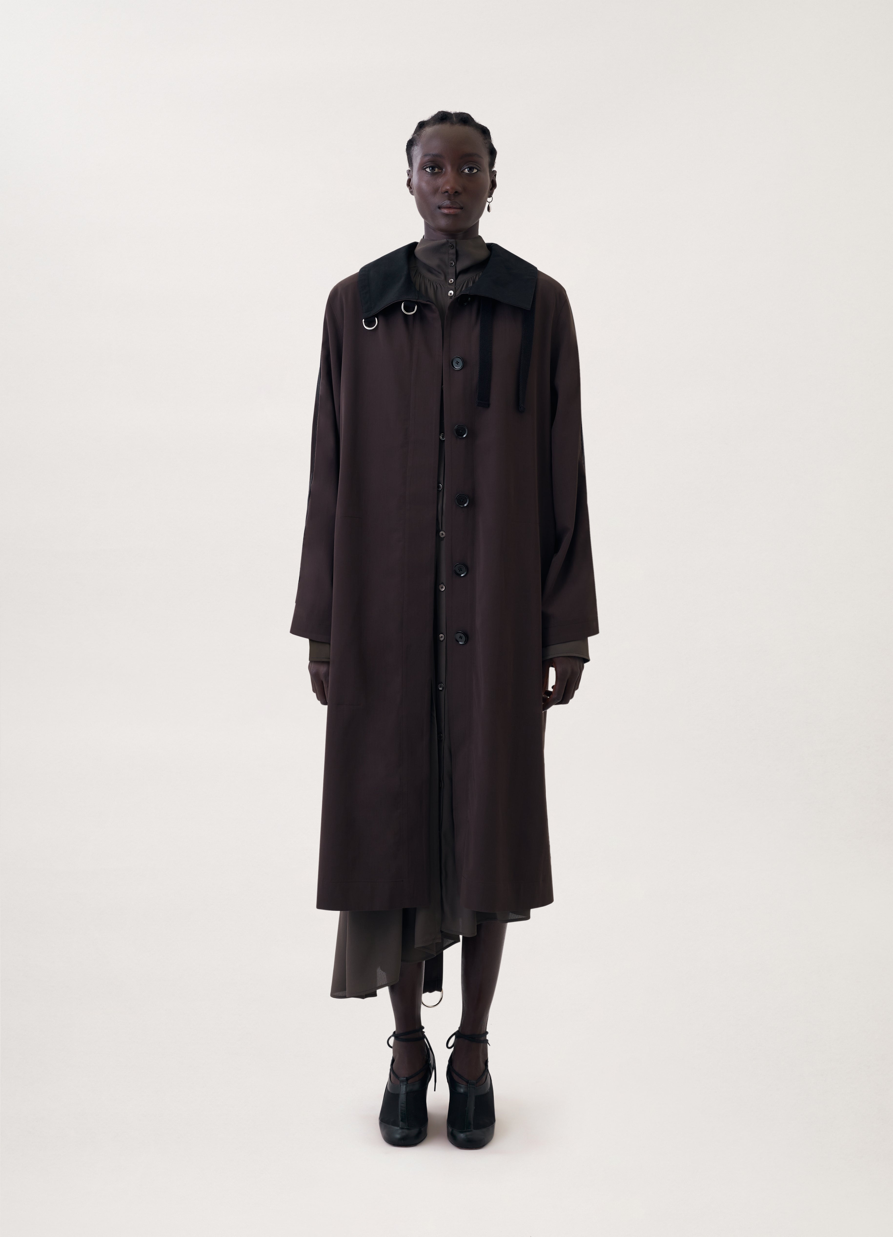 COAT WITH SLITS - 3