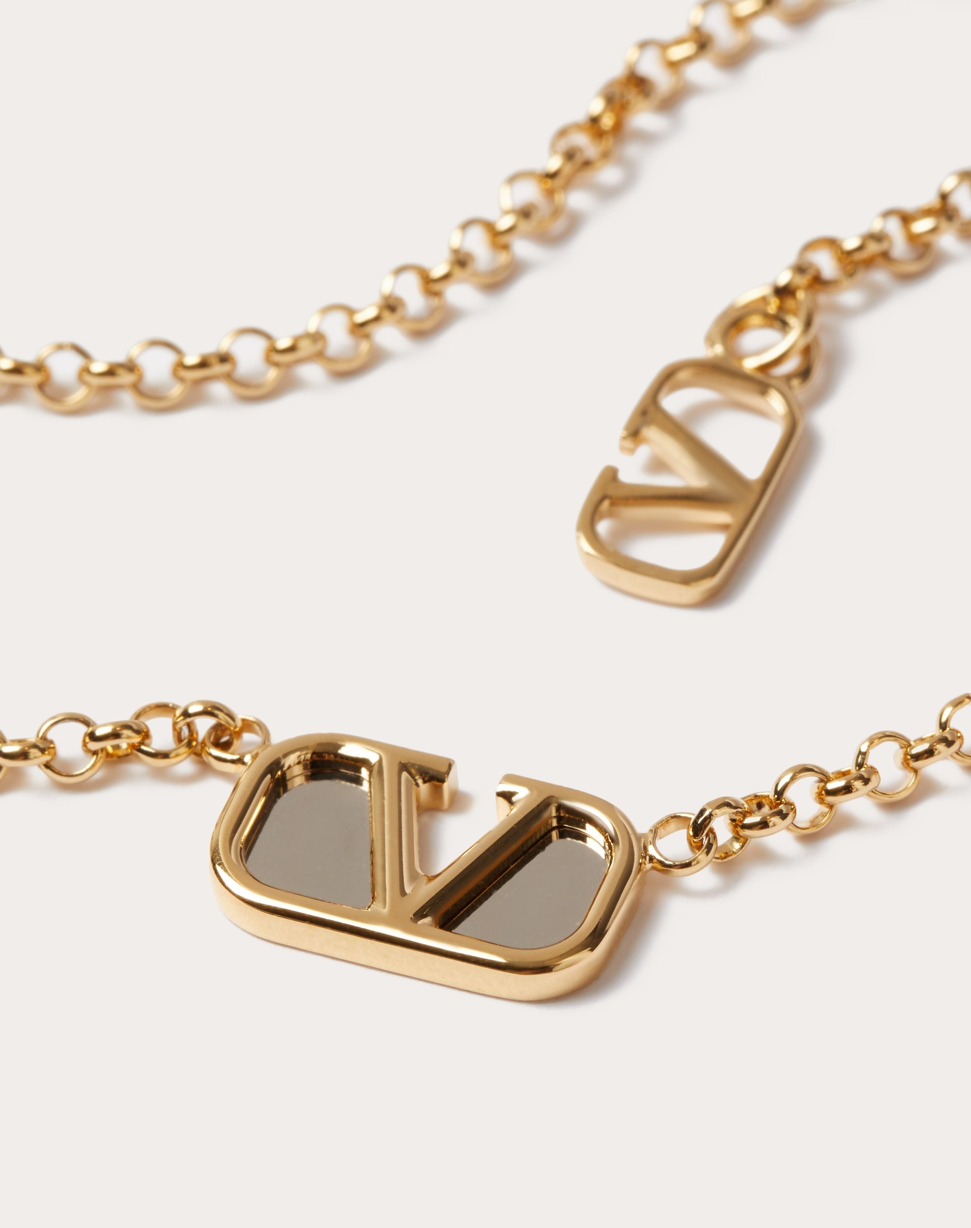 VLOGO SIGNATURE METAL NECKLACE - 3