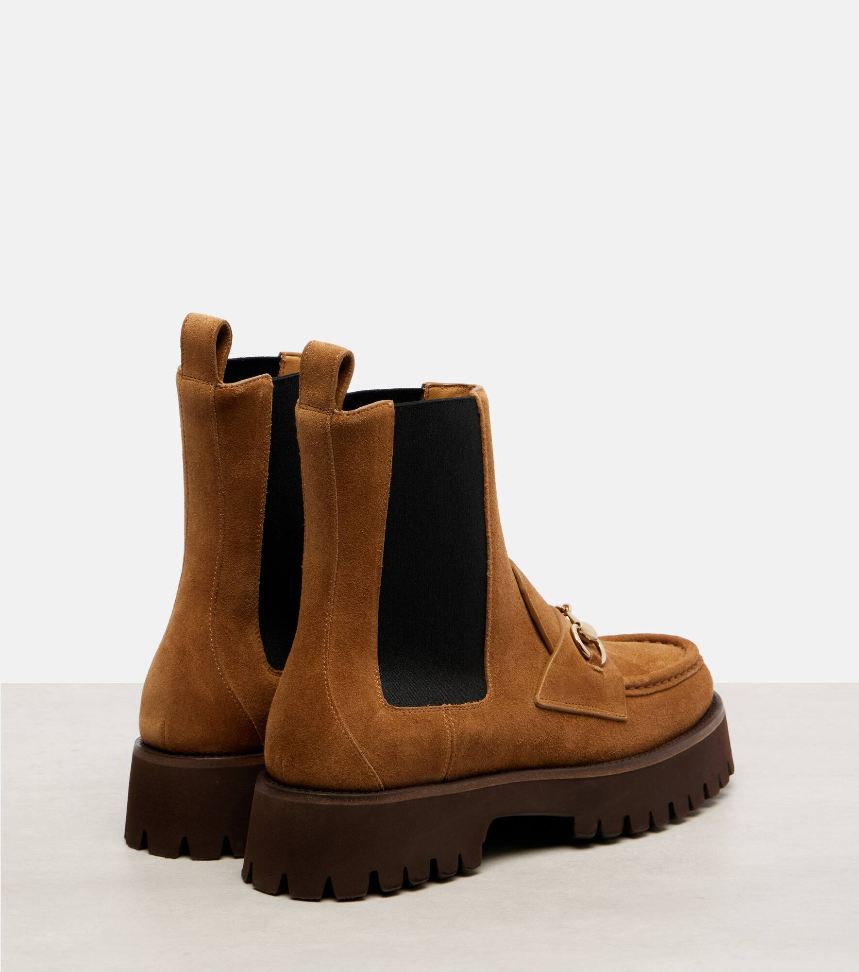 Horsebit suede Chelsea boots - 2