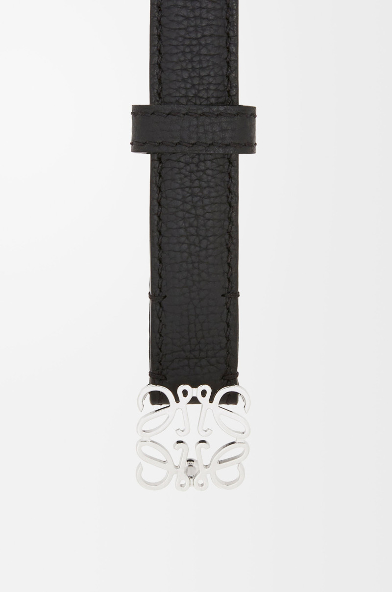Loewe Anagram belt in pebble grain calfskin outlook