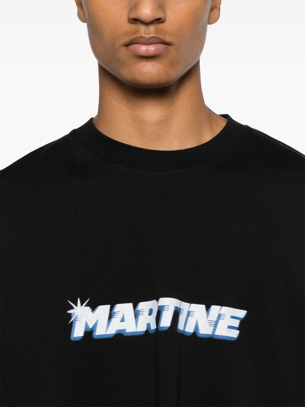 Martine Rose Oversized S/S T-Shirt Black "Black" - 6