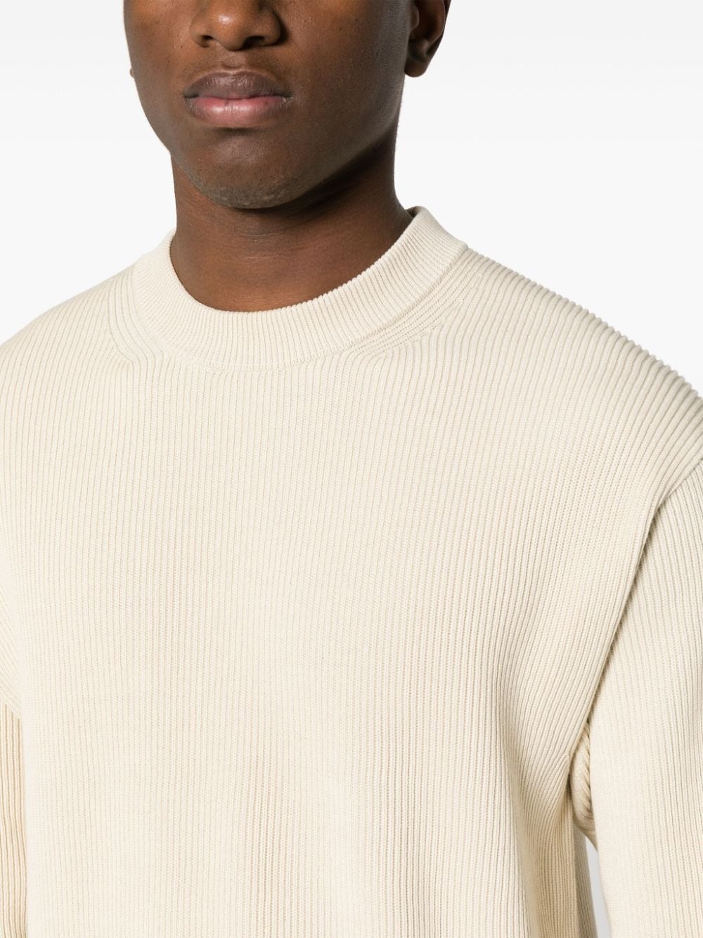 crew-neck cotton sweatshirt - 9