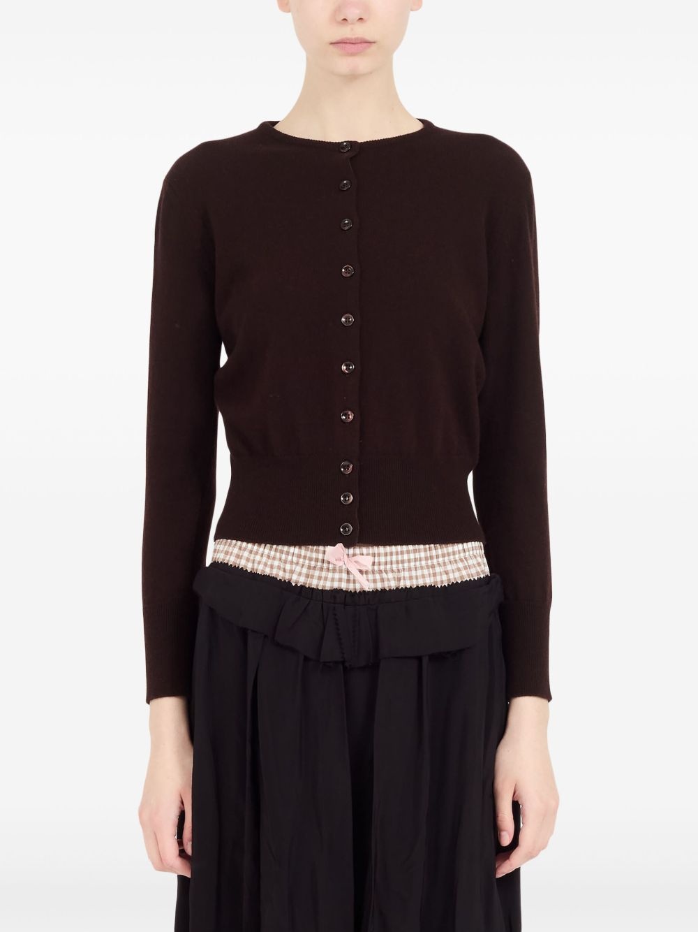 virgin wool cardigan - 2