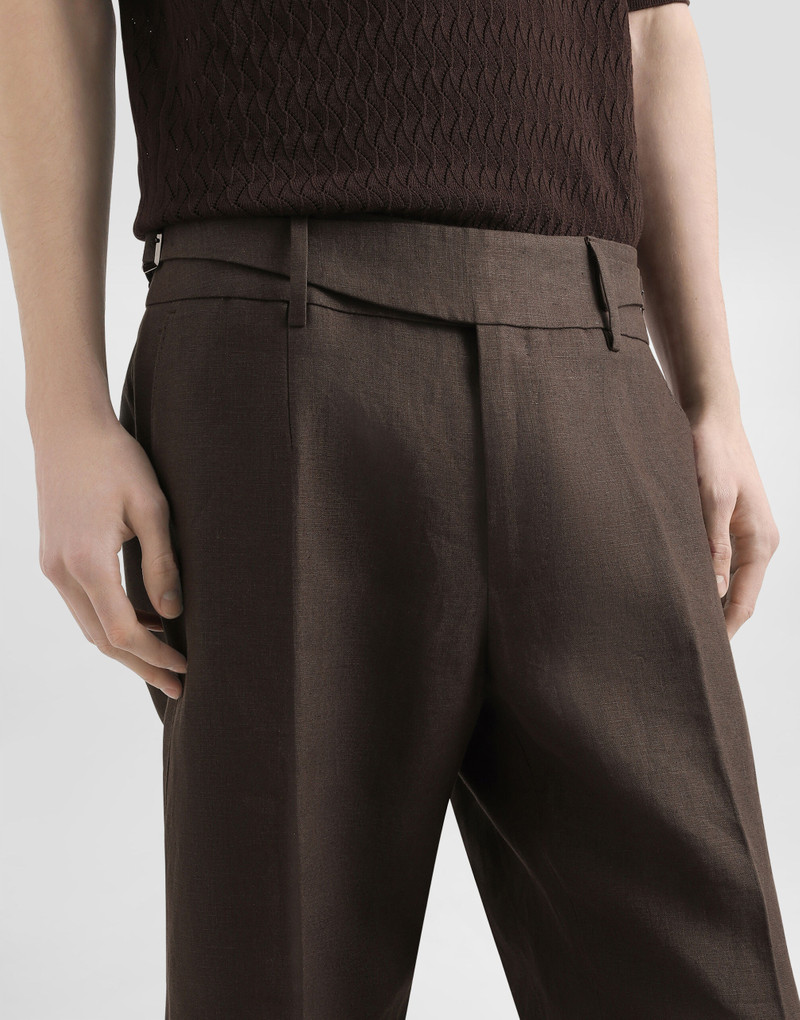 Classic linen trousers 4