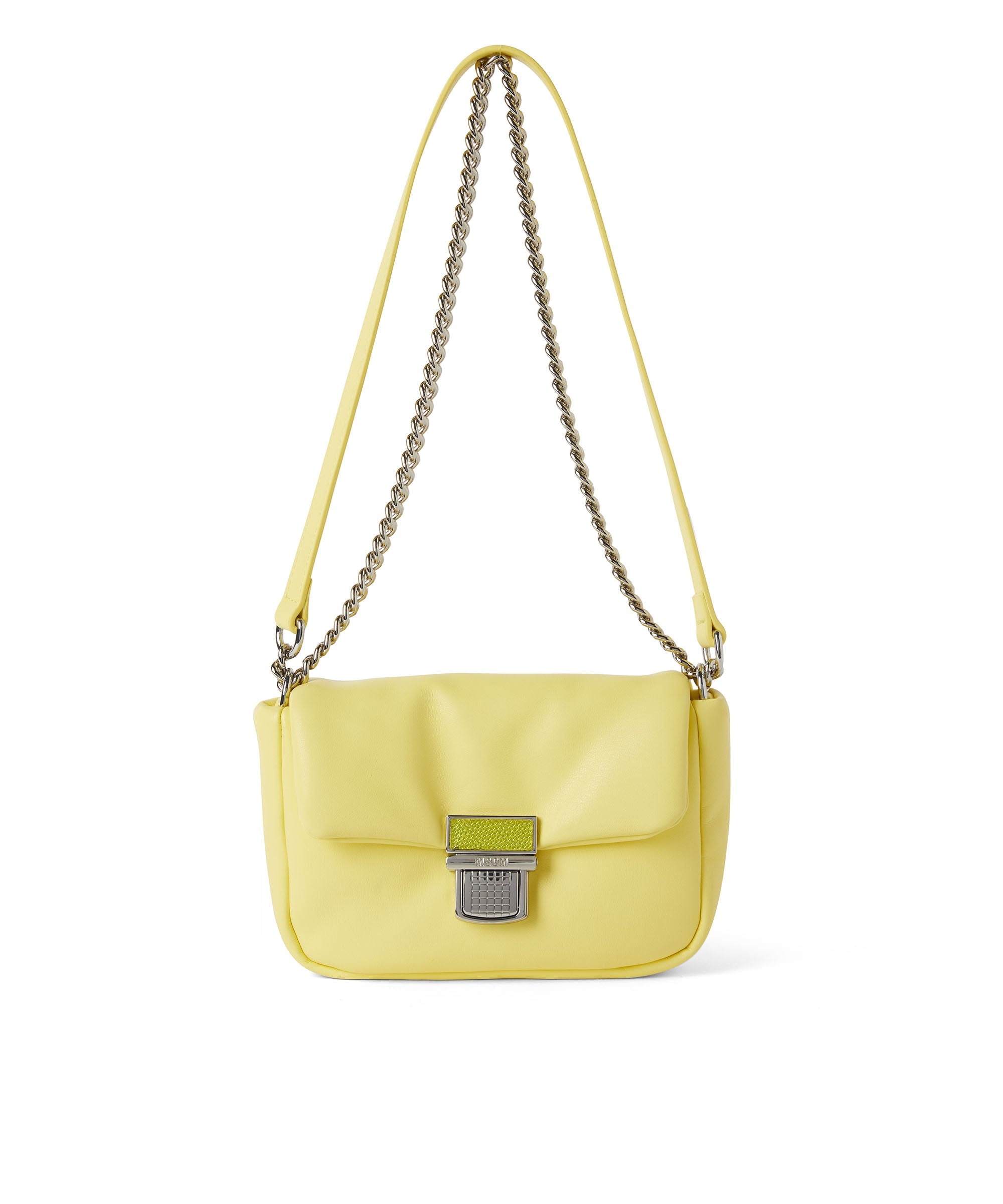 Puffer handbag with snap - 5