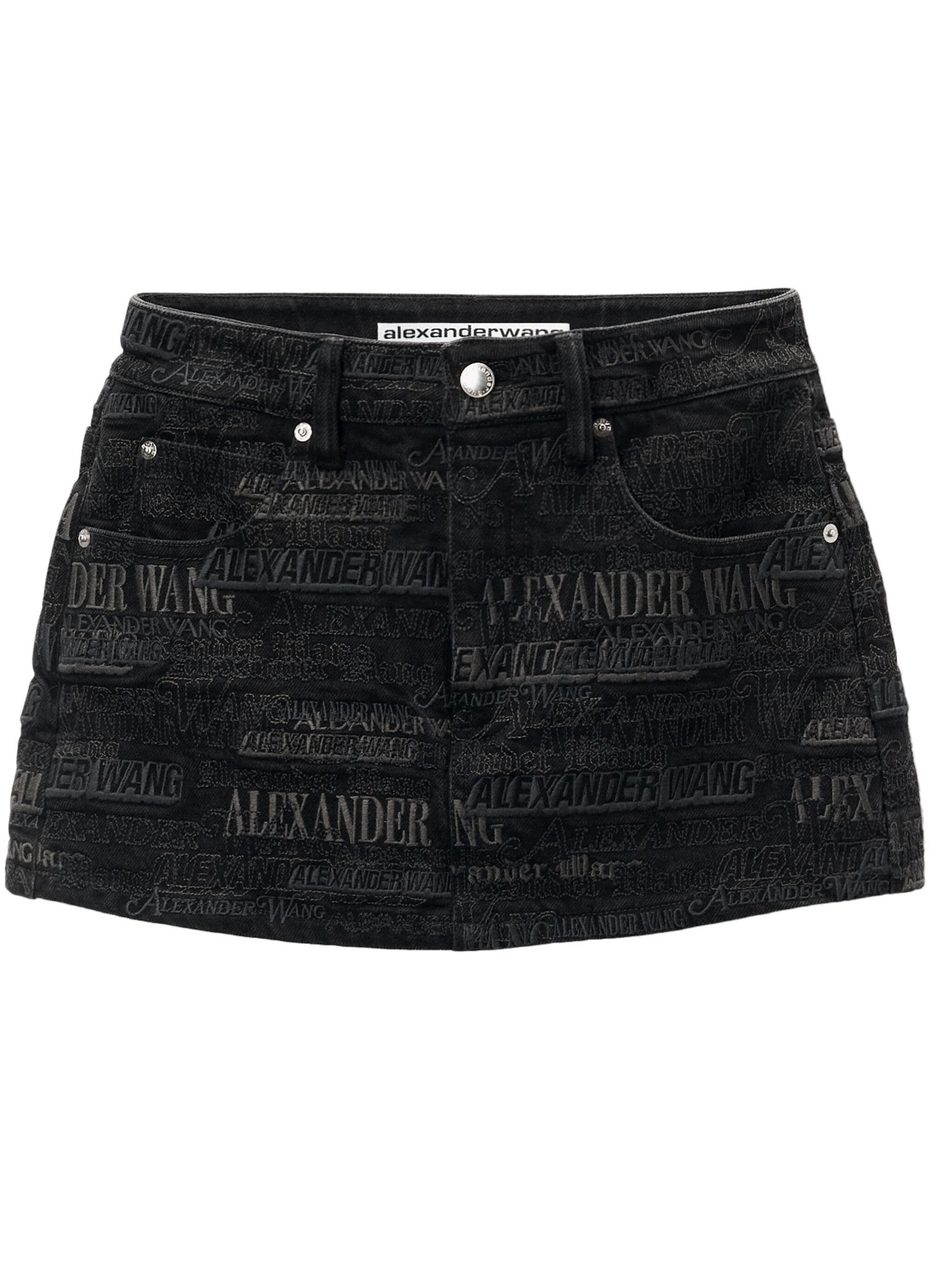 ALEXANDER WANG Women All Over Embroidery Mini Skort - 6