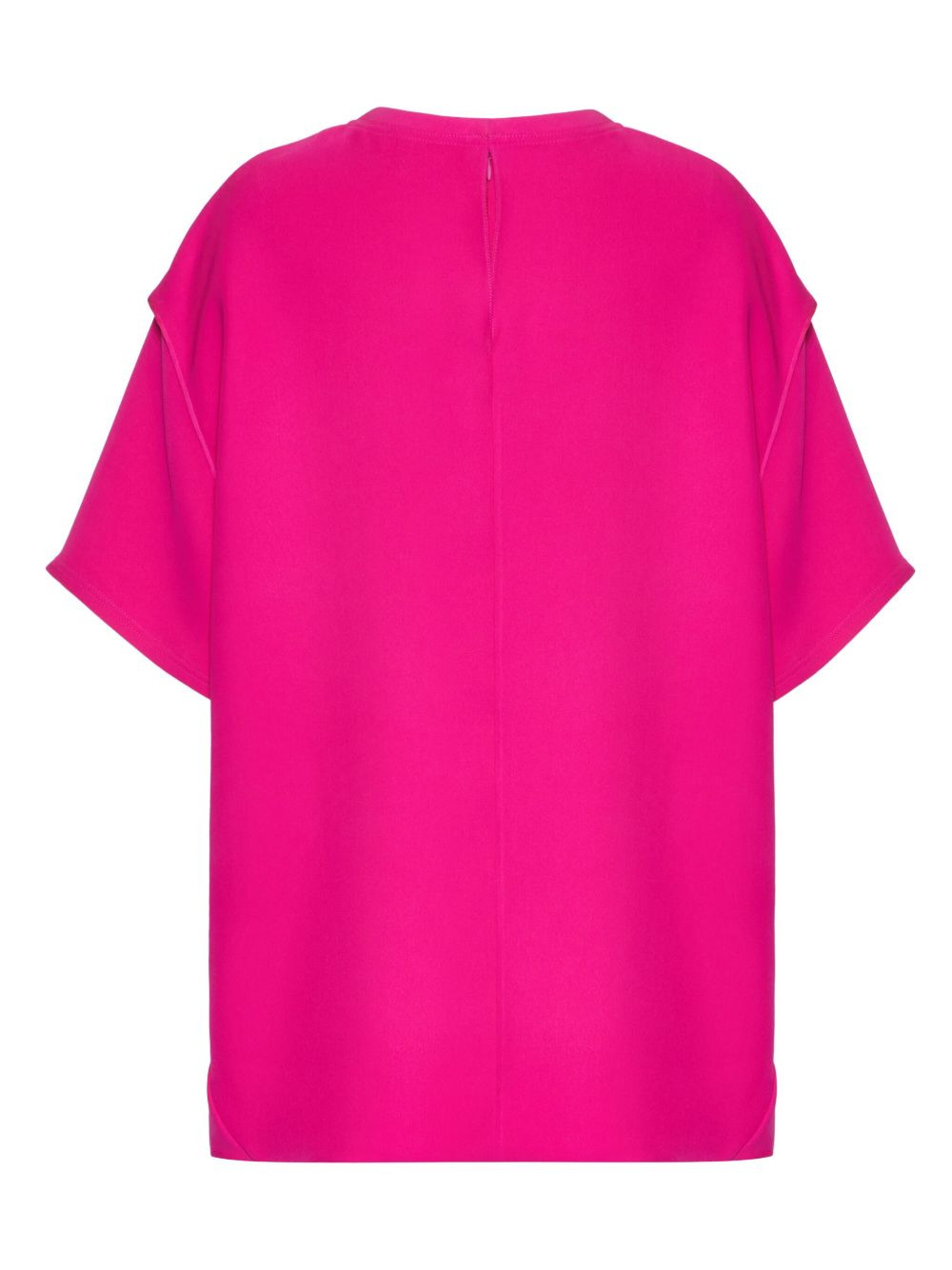 drape-detail asymmetric T-shirt - 2
