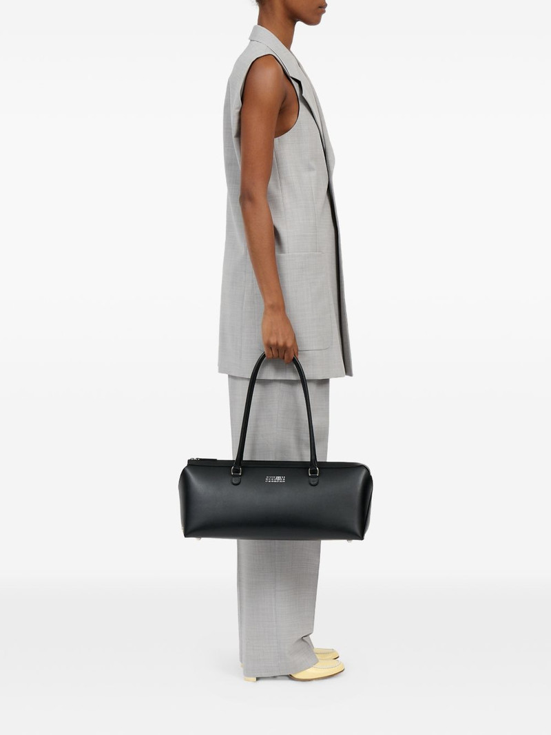 large Bauletto J leather tote bag 3