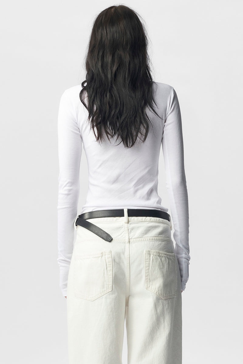 Fanie Long Sleeve T-Shirt Nuit Blanche - 3